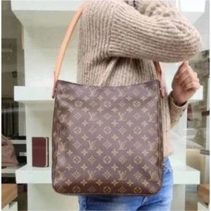 Beautiful Authentic Louis Vuitton Monogram Looping GM